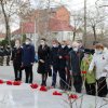 Возложения цветов у братской могилы